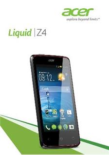 Acer Liquid Z4 manual. Camera Instructions.